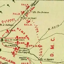 Military map