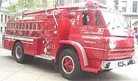 Fargo pumper fire truck from Témiscaming, Quebec