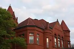 Faribault County Courthouse in Blue Earth