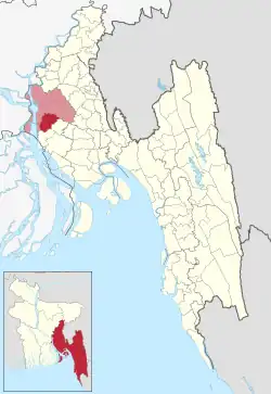 Location of Faridganj