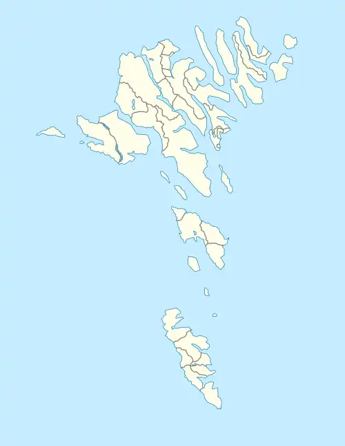 Strendur is located in Denmark Faroe Islands