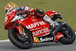 Hector Faubel on a 2008 Aprilia RSA 250