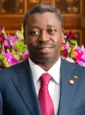 Faure Gnassingbé, current President of Togo