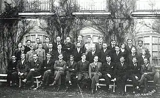 Representatives for the organisation in 1932.