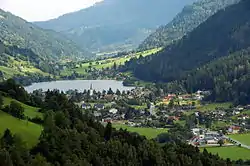 Gegend valley with Feld am See