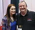 Felicia Day & Tracy Hickman at Gencon 2010