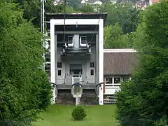 Base station as seen from the cabin