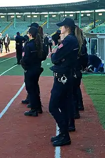 Female riot police squad (Çevik Kuvvet Polis)