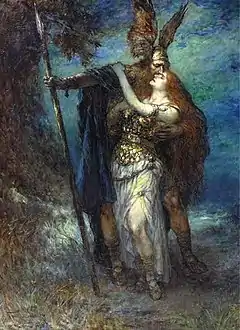 Wotan and Brünnhilde (1930)