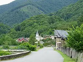 The village of Ferrère