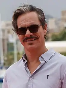 Tony Dalton at the 2021 Málaga Film Festival in Málaga, Spain.