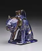 Figurine of a Seated Lioness. 12th-13th century