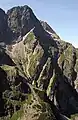 North-eastern slope "Filar Mięgusza" leading to Morskie Oko