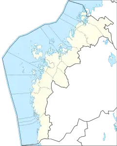 Vaasa is located in Ostrobothnia