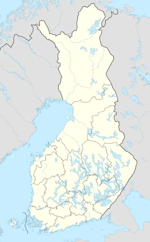 Hervantajärvi is located in Finland