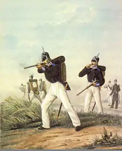 Image 45Finnish Guards' Rifle Battalion, 1850s (from History of Finland)