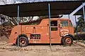 Old fire brigade truck