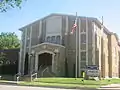 The First Baptist Church is located in a residential area at 501 West Mustang Street in Caldwell.