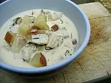 Seafood chowder