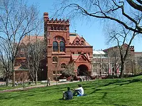 The University of Pennsylvania Library (1891), now the Fisher Fine Arts Library