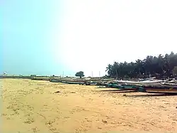 Fishing boats at jalaripeta