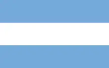 Flag of Provincias Unidas del Río de la Plata from 1813 to 1816