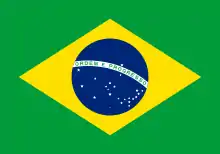 First flag of the Federative Republic of Brazil with 23 stars (1968–1992)