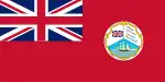 Civil ensign of British Honduras (1870–1919)