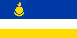 Flag of the Republic of Buryatia