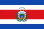 Basis for current Costa Rican flag - 1848