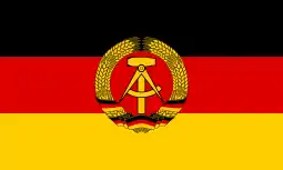 Flag of the GDR (1 October 1959 to 3 October 1990)