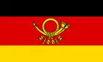 Postal flag Germany