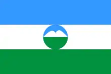 Flag of Kabardino-Balkaria(21 July 1994)