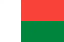 Flag of Madagascar (tribar)