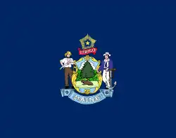 Maine State Flag