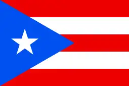 Flag of Puerto Rico (unincorporated territory of US)