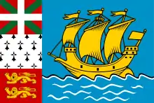 Flag of Saint Pierre and Miquelon