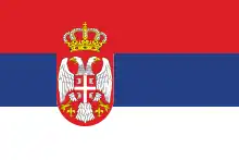 State flag of the Republic of Serbia(Serbia and Montenegro until 2006)(2004–2010)