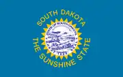 Flag of South Dakota(1963–1992)