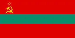 Flag of Transnistria (Moldova)