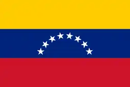 Bandera de Venezuela.