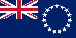 Flag of the Cook Islands (British flag)