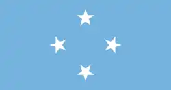 Flag of the Federated States of Micronesia, 1978–1981