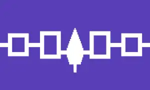 Flag of Haudenosaunee or Iroquois