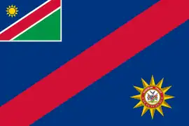 Flag of the Namibian Police Force