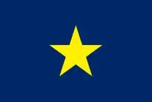 Flag of the Republic of Texas (June 10, 1836 – June 29, 1839)