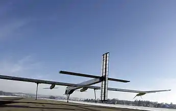 Solar Impulse, an electric aircraft