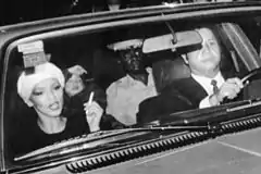 Image 39Jean-Claude and Michèle Duvalier en route to the airport to flee the country, 7 February 1986 (from History of Haiti)