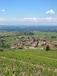 A general view of Fleurie