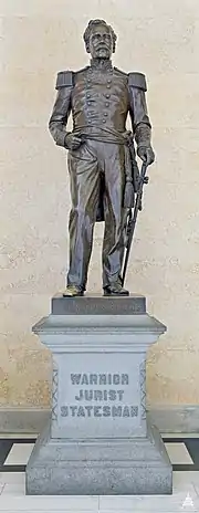 Statue of Shields in the United States Capitol